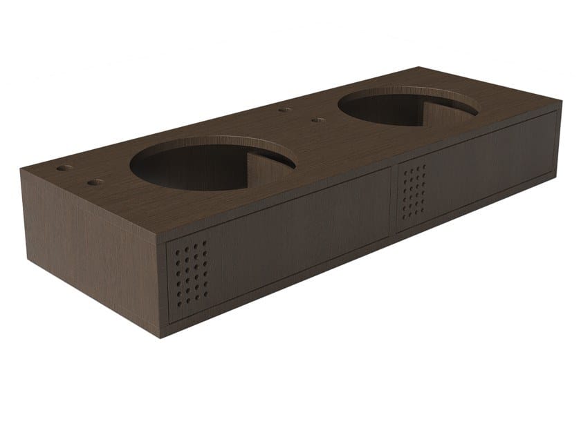 Двойной железный умывальник с ящиками Olympia Ceramica Vinyl ARCH-00005032 - Вид №7