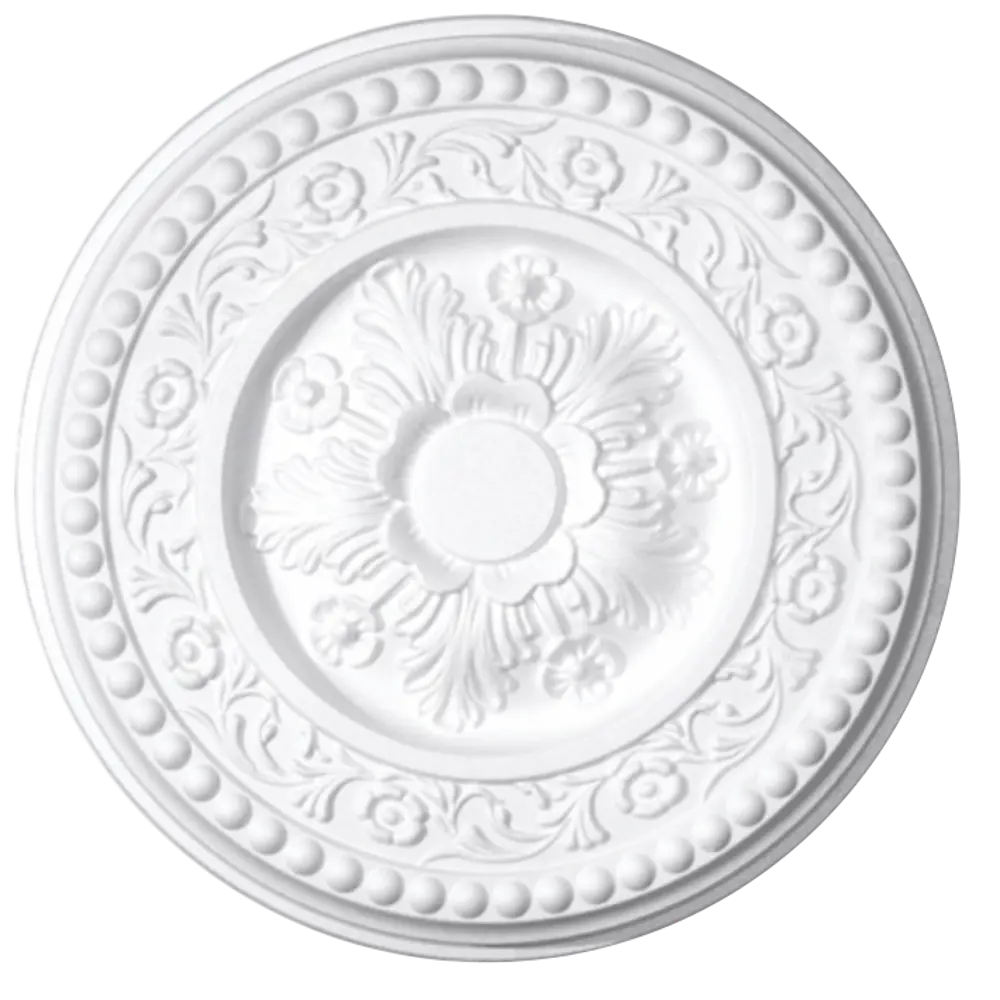 Розетка потолочная инжекционная 38 см C310/38 полистирол 16984340 STLM-2120255 Solid 