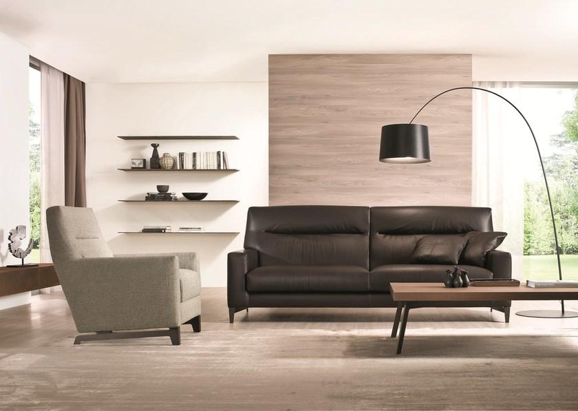 CTS SALOTTI Кожаный диван с подголовником Haven sun-id-1494392 - Вид №3