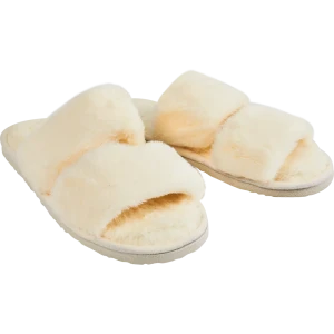 Тапочки домашние женские Модель 1 размер 40-41 цвет бежевый