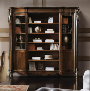 Книжный шкаф  GIULIACASA 0237F-SI