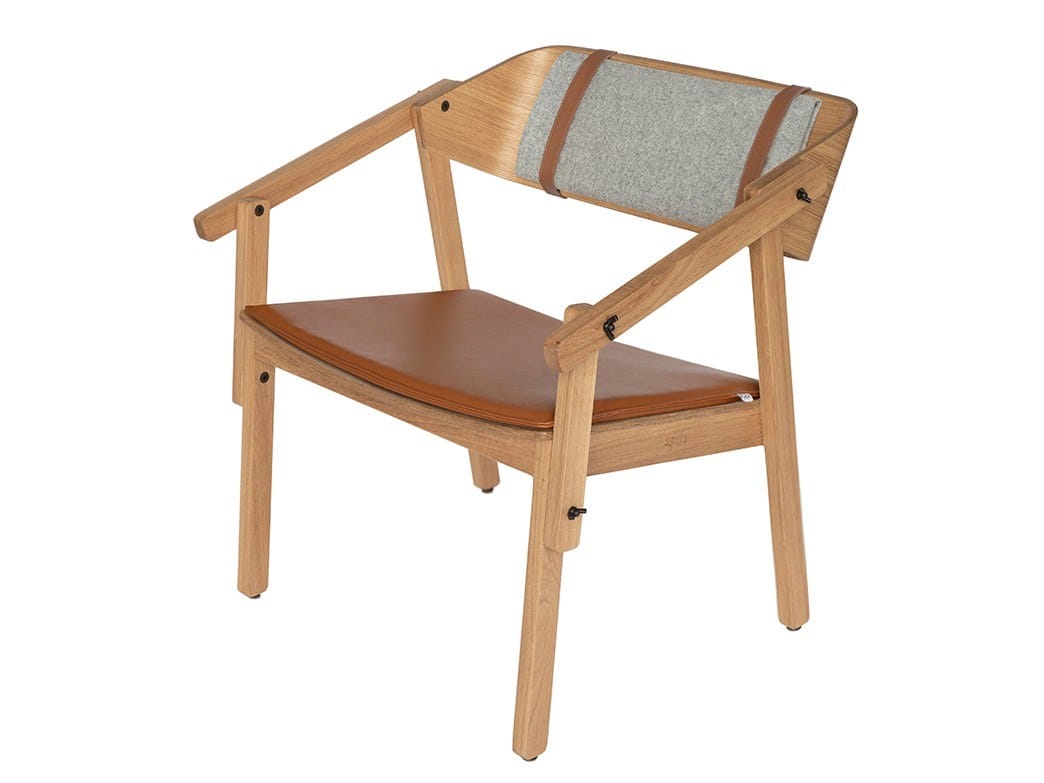 Дубовое кресло с мягким сиденьем Askia Atelier Lounge ARCH-00037318 - Вид №2