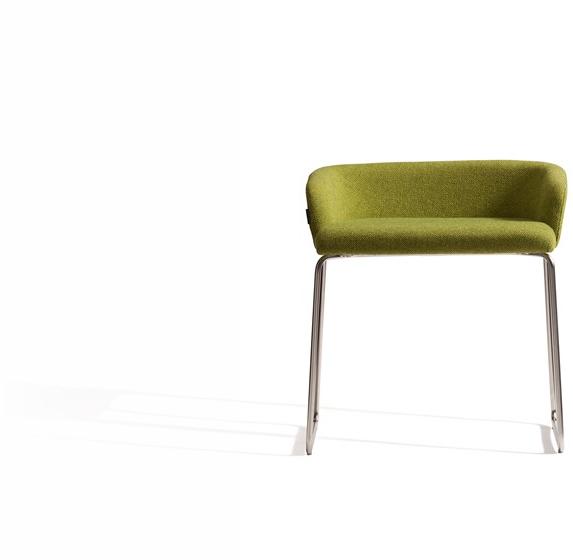 Capdell Стул с обивкой из ткани с подлокотниками Concord sun-id-1506561 - Вид №1