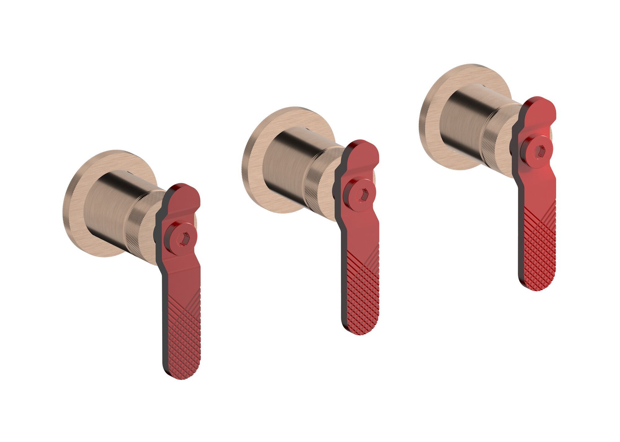 Встраиваемый смеситель для душа с 3 отверстиями IB Bold ARCH-00129314 - Вид №21