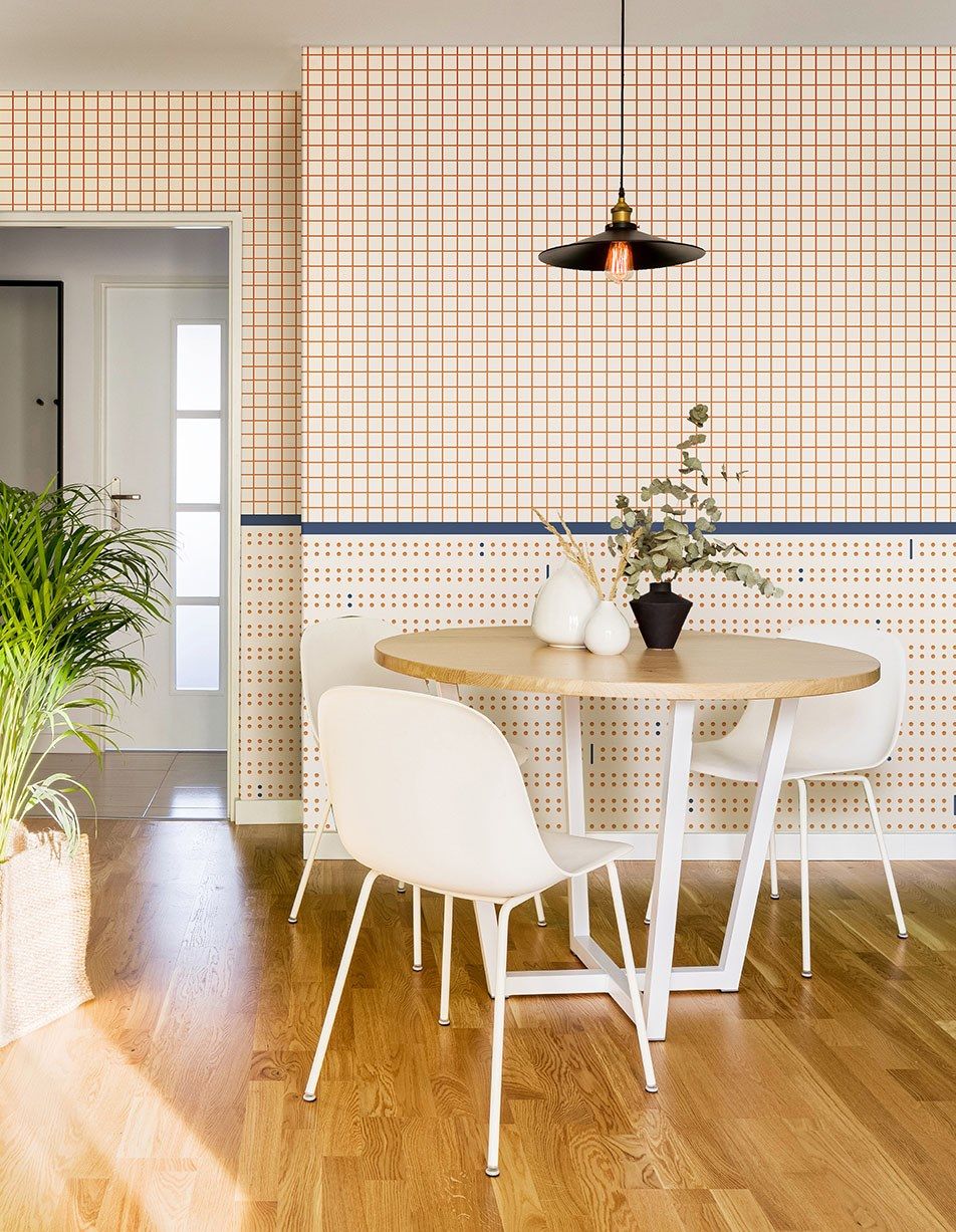 Геометрические обои ПВХ бесплатно, экологически чистые, моющиеся WallPepper BATTUTA ARCH-00054688