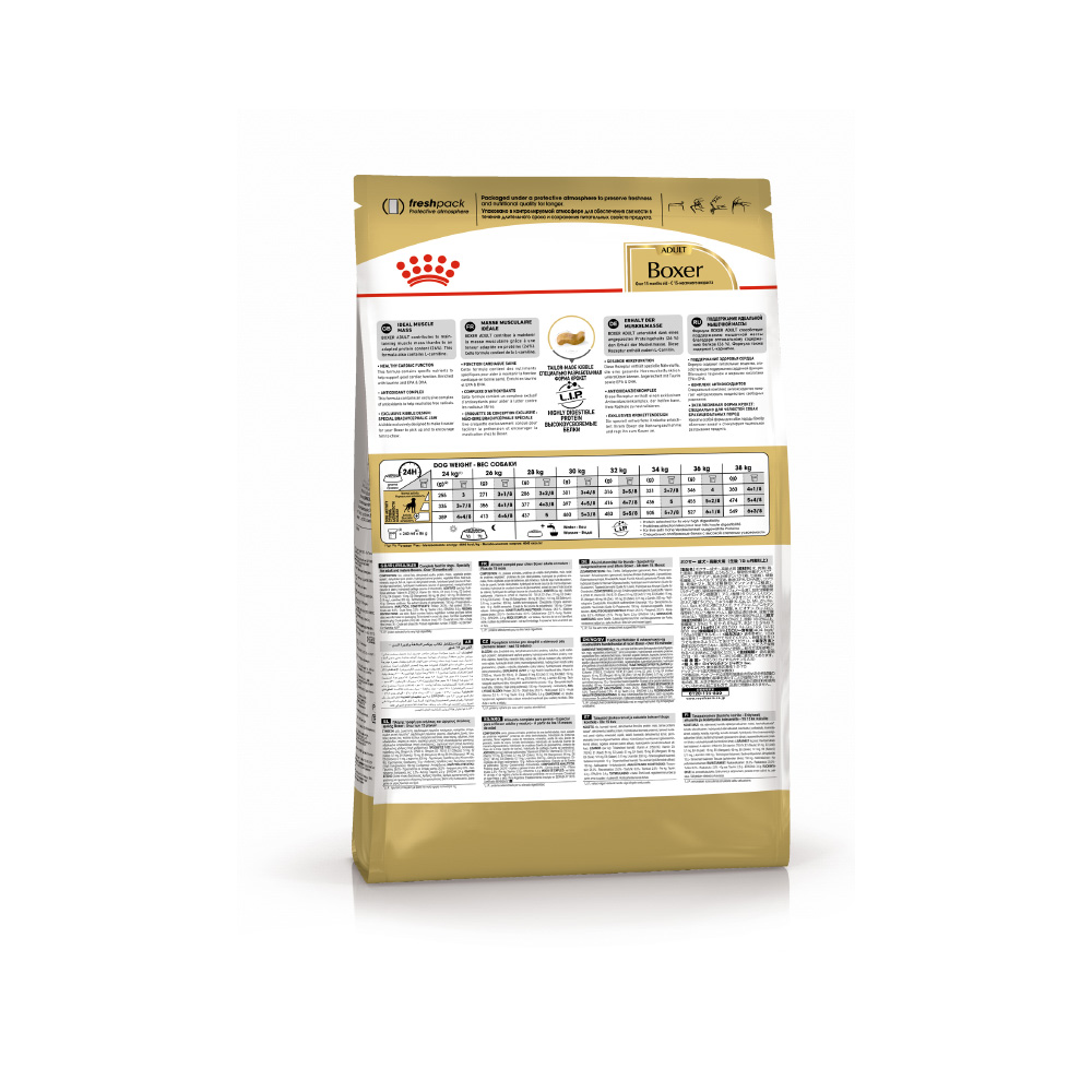 Т0023109 Корм для собак породы Боксер старше 15 месяцев 12кг ROYAL CANIN  - Вид №2