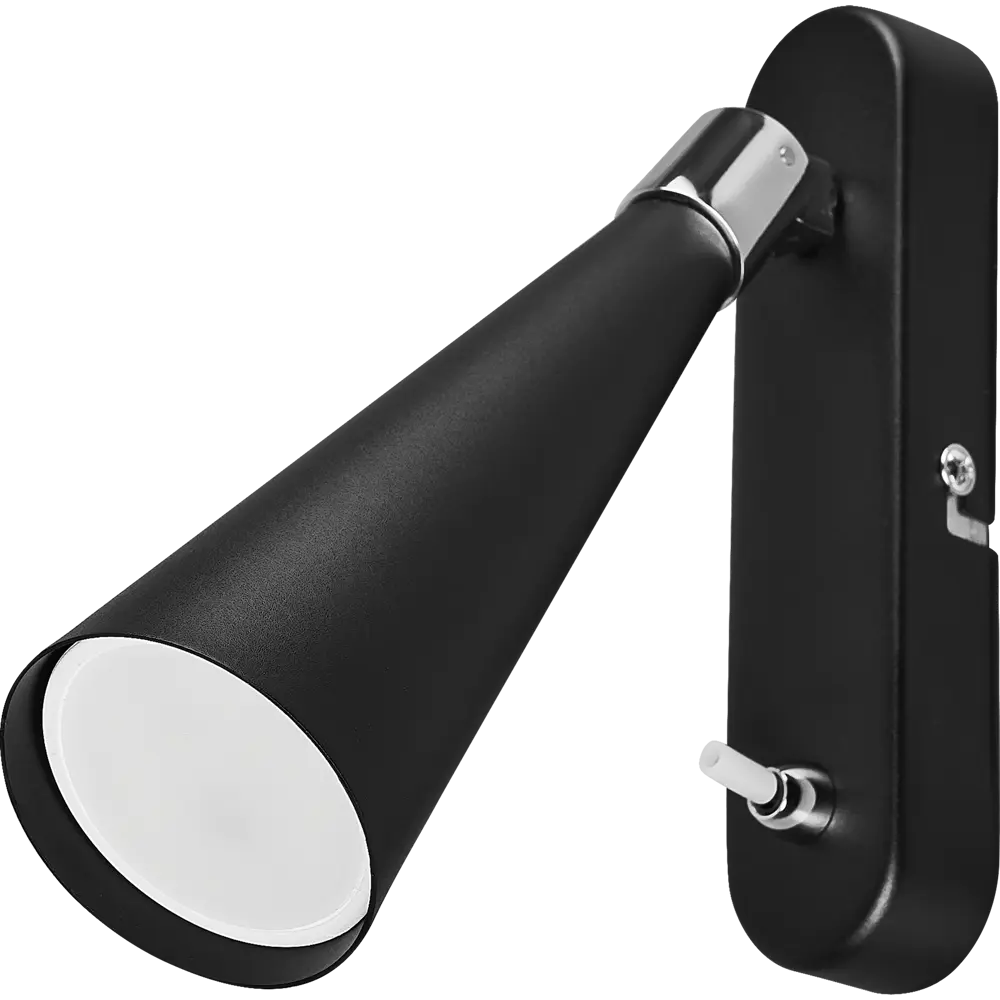 Спот-бра Elektrostandard Horn 1 лампа 1 м² цвет черный Santreyd STLM-2034527 - Вид №2