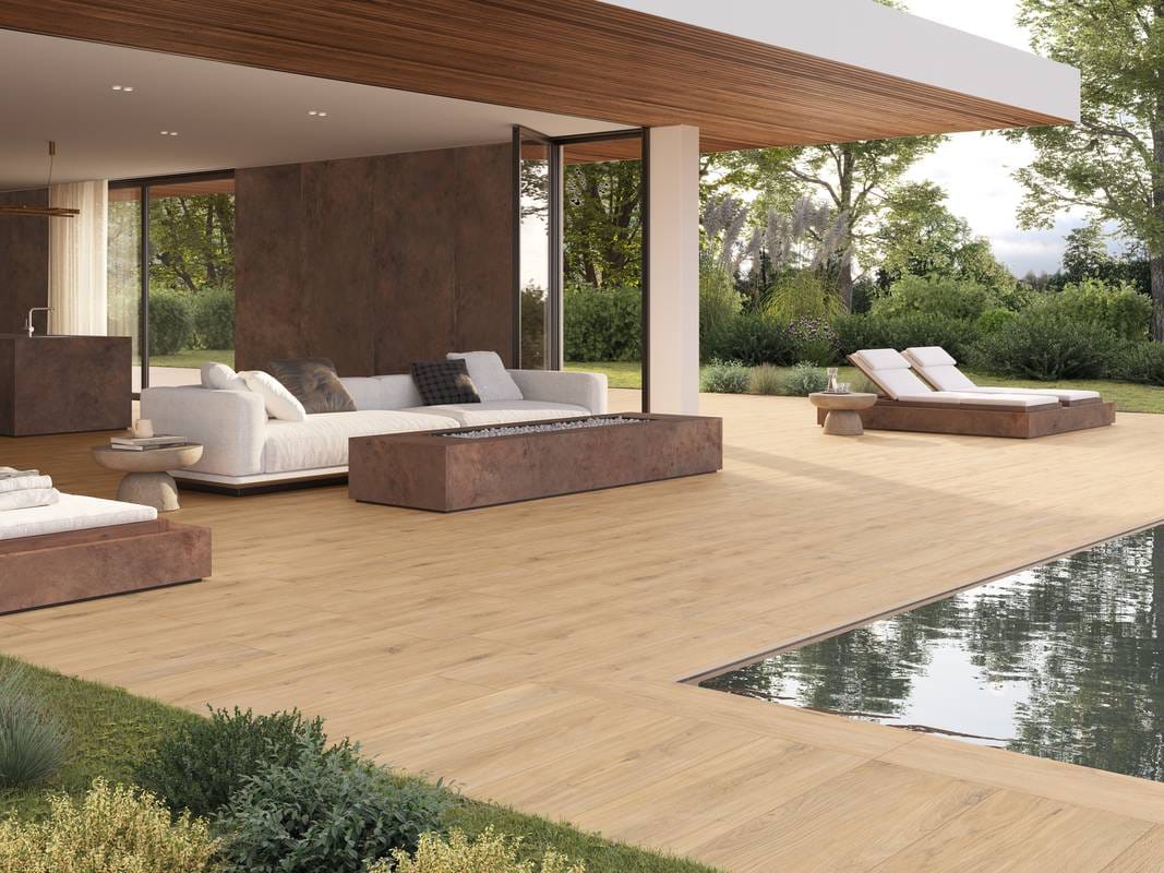 Пол / облицовка керамогранита под дерево Supergres 4EVER ARCH-00144035 - Вид №1