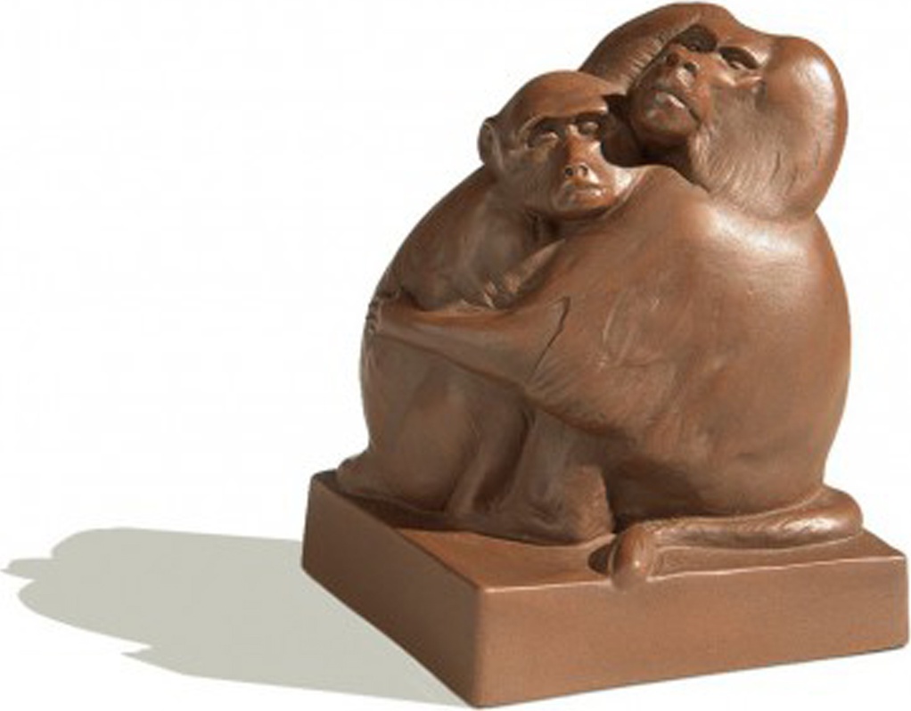 10531975 Meissen Фигурка 10,5см "Обезьяны" (Эми Бодевиг-Палленберг, 1921г.) Фарфор 