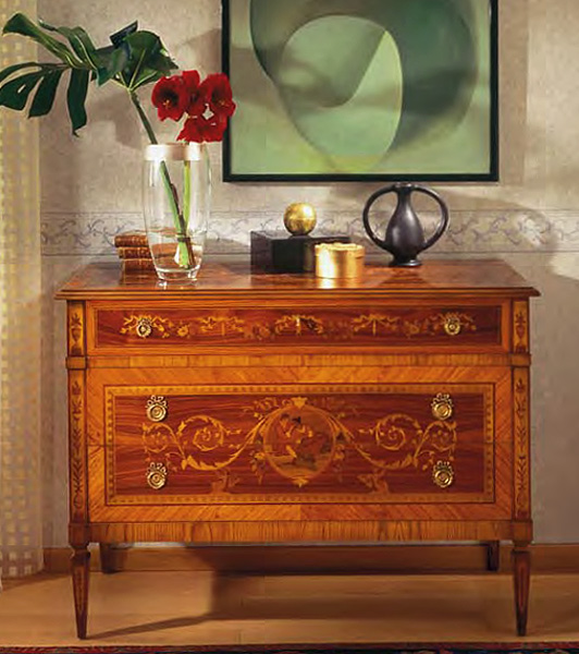 Комод  SERAFINO MARELLI 2050 como Intarsio