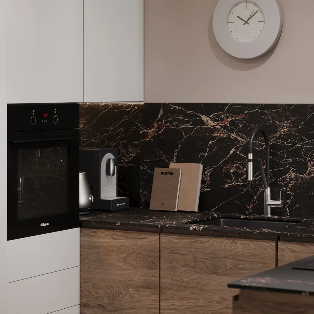 Фасад выдвижного ящика Токио 79.7x38.1 см KONSENSA ЛДСП цвет темное дерево Токио темное дерево STLM-2192955 - Вид №13