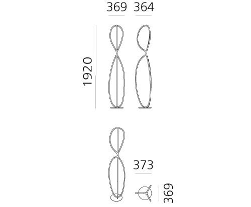 Торшер из алюминия и силикона Artemide Arrival ARCH-00143098 - Вид №6