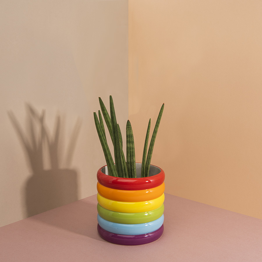 DYRAINPLPT Горшок цветочный rainbow Doiy  - Вид №2
