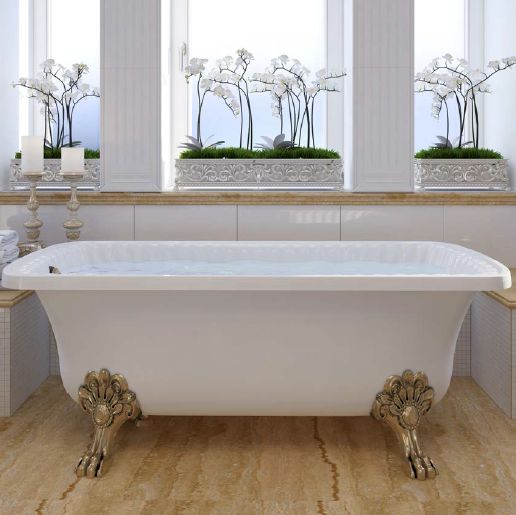 24631 Ванна из литьевого мрамора Migliore Olivia - Вид №4