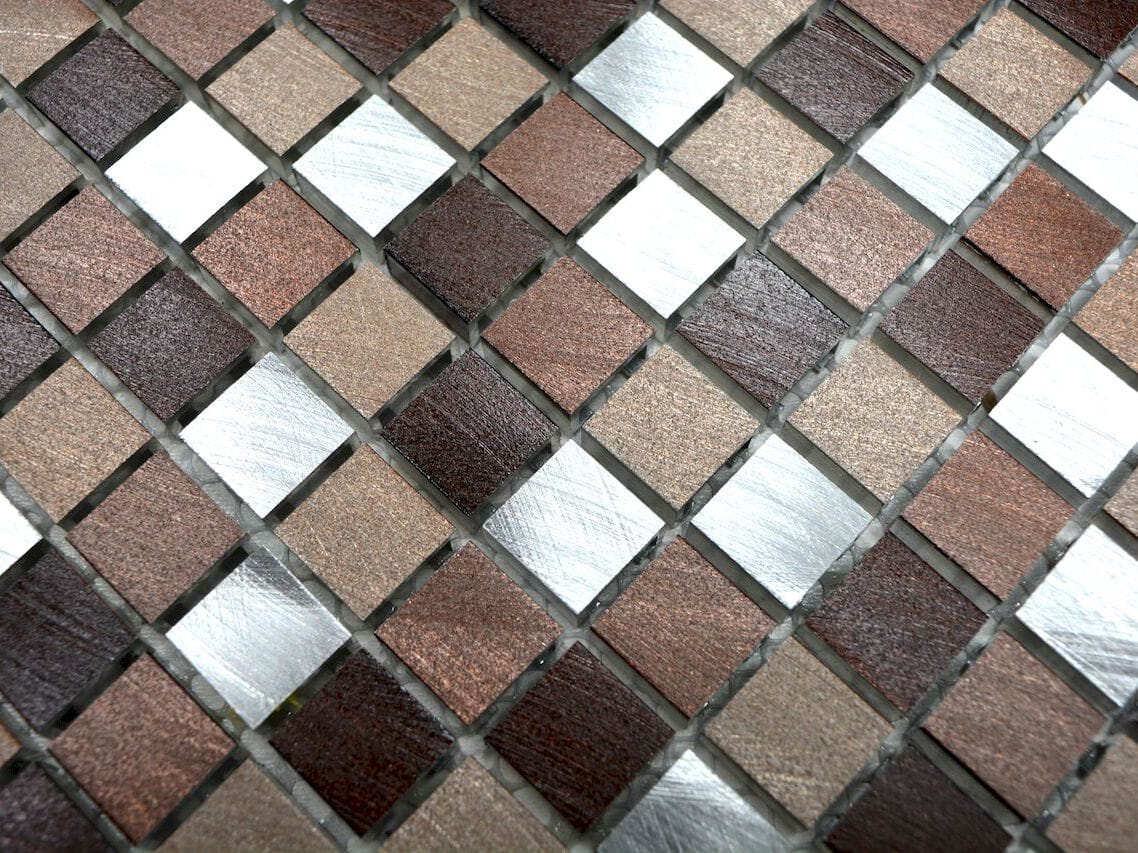 Алюминиевая мозаика Mosaix металл ARCH-00115469