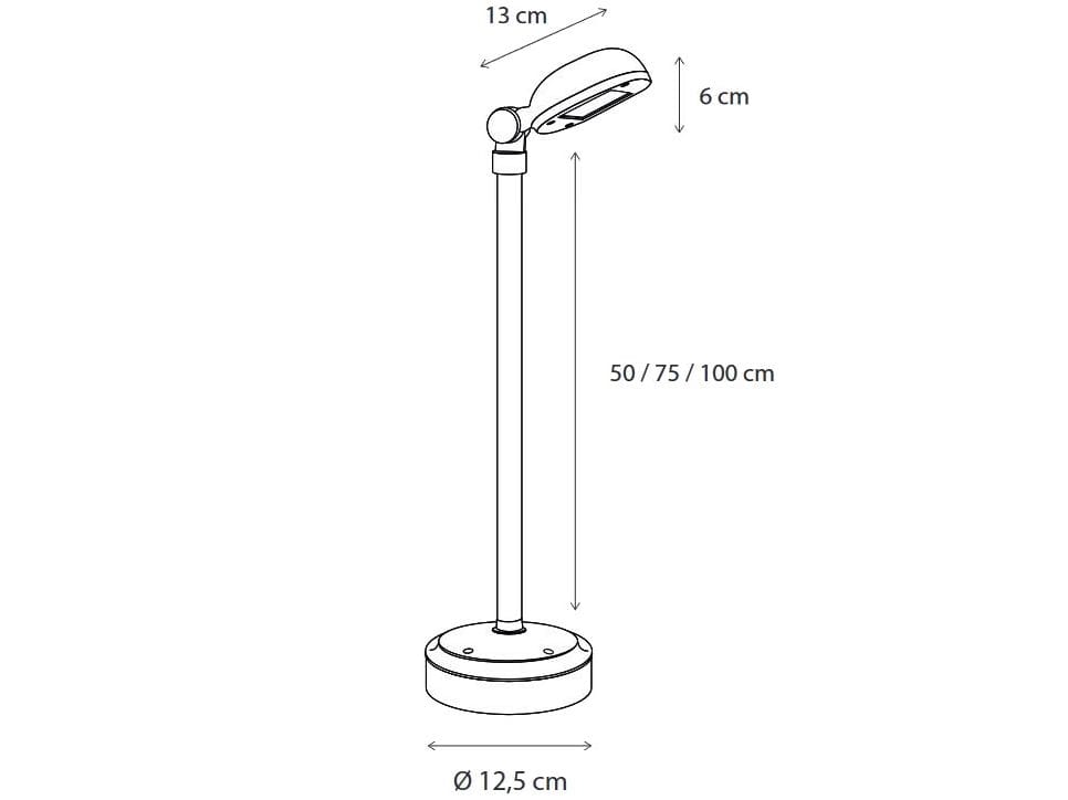 Латунный светодиодный световой столб Authentage Lighting Charmond ARCH-00136043 - Вид №2