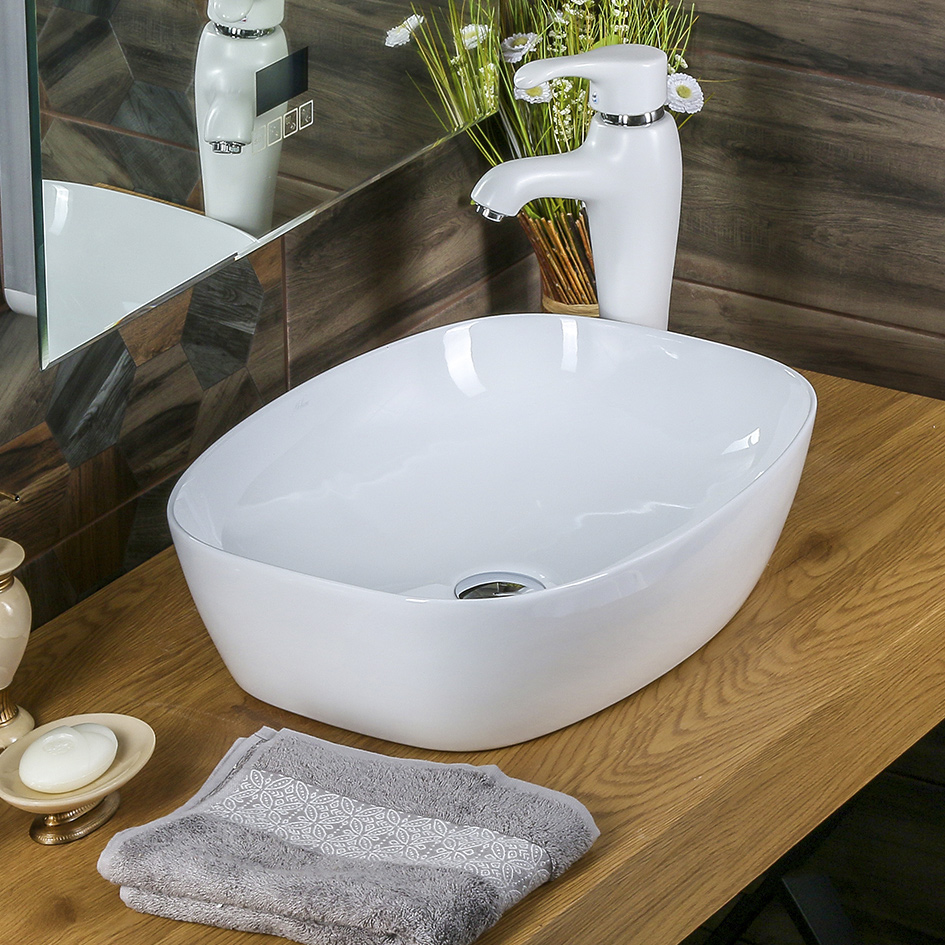 Накладная раковина melana mln-320352 320352-805