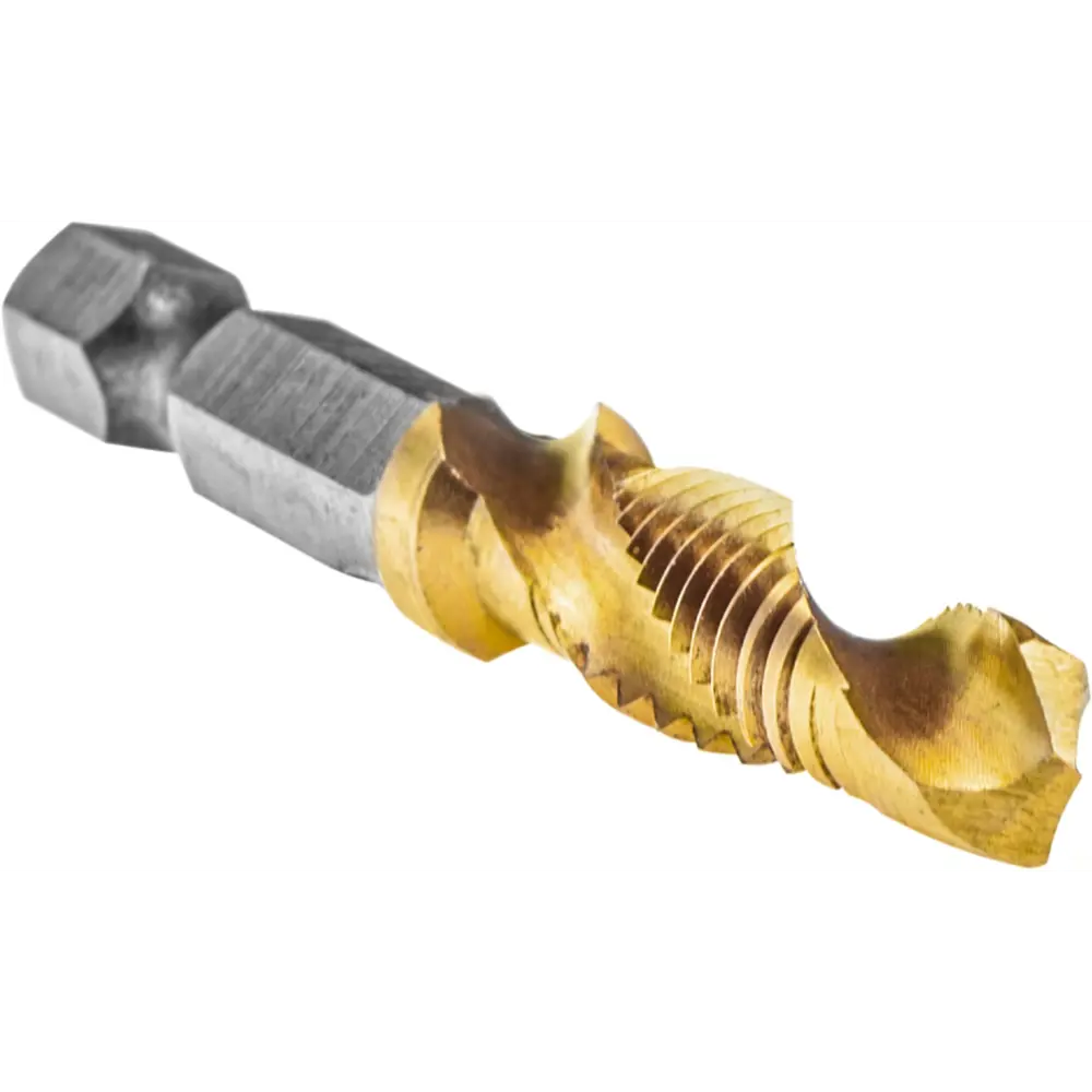 Сверло-метчик VERTEXTOOLS Р6М5 6,8×58 мм для металла с шестигранным хвостовиком 89363233 STLM-1450711 - Вид №1