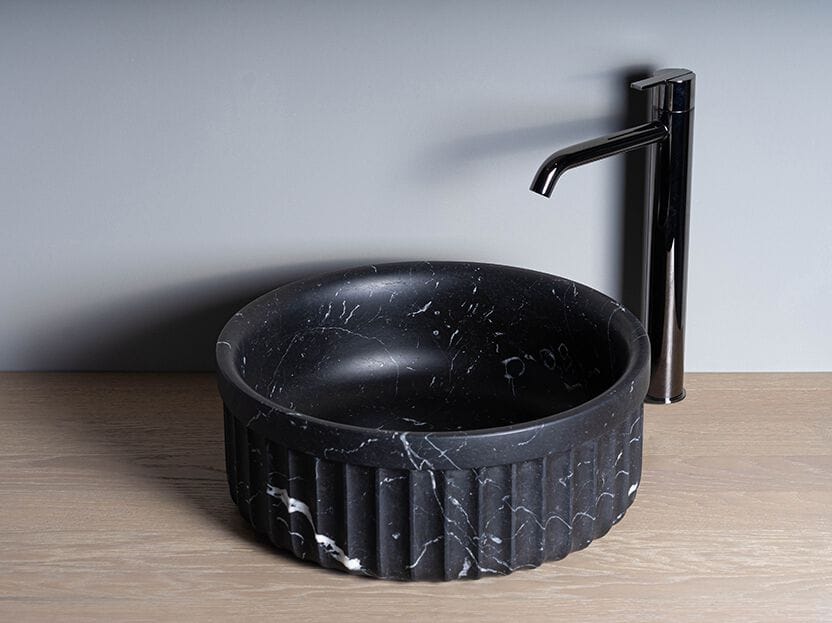 Мраморная столешница круглый умывальник Inbani HERITAGE38 ARCH-00000678 - Вид №1