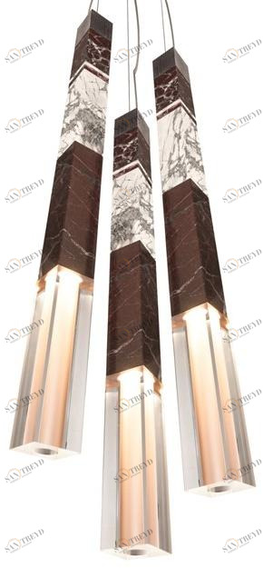 Visionnaire Люстра из поликарбоната отраженного света Roma - firenze - milano sun-id-1464895