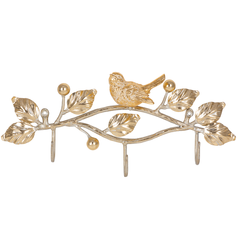 75093 Настенный крючок Птичка Терра Гаэта Айвори BOGACHO 4627196591349