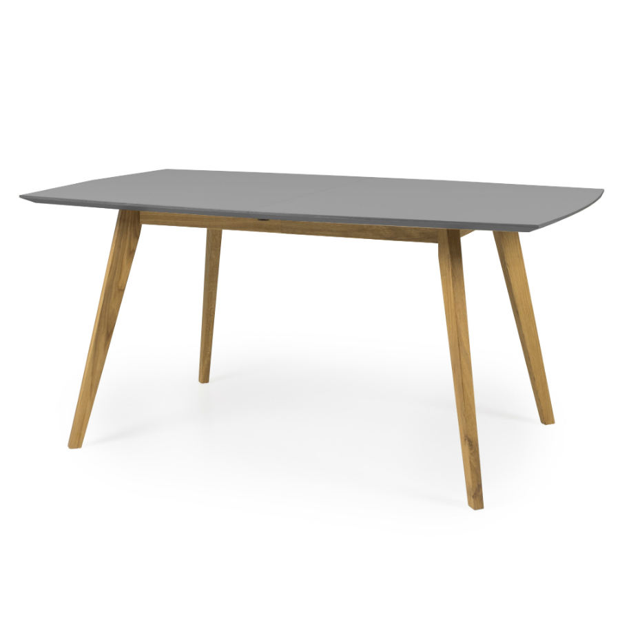 Стол обеденный, раздвижной, Tenzo Bess, 75х160/205х95 см, дуб, серый 2184014 - Вид №3