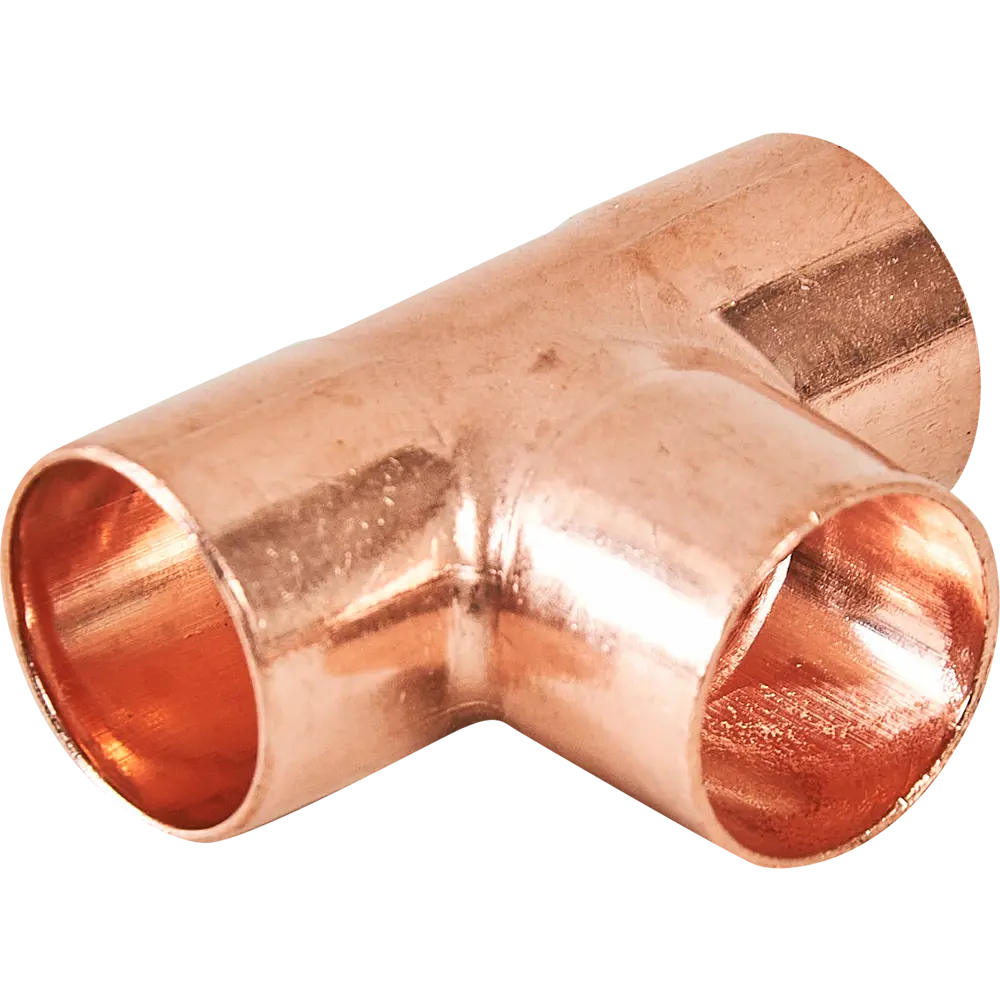 Тройник Hailiang ø18 мм медь 88673387 STLM-2076497 