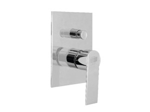 Латунный встраиваемый смеситель для душа с переключателем