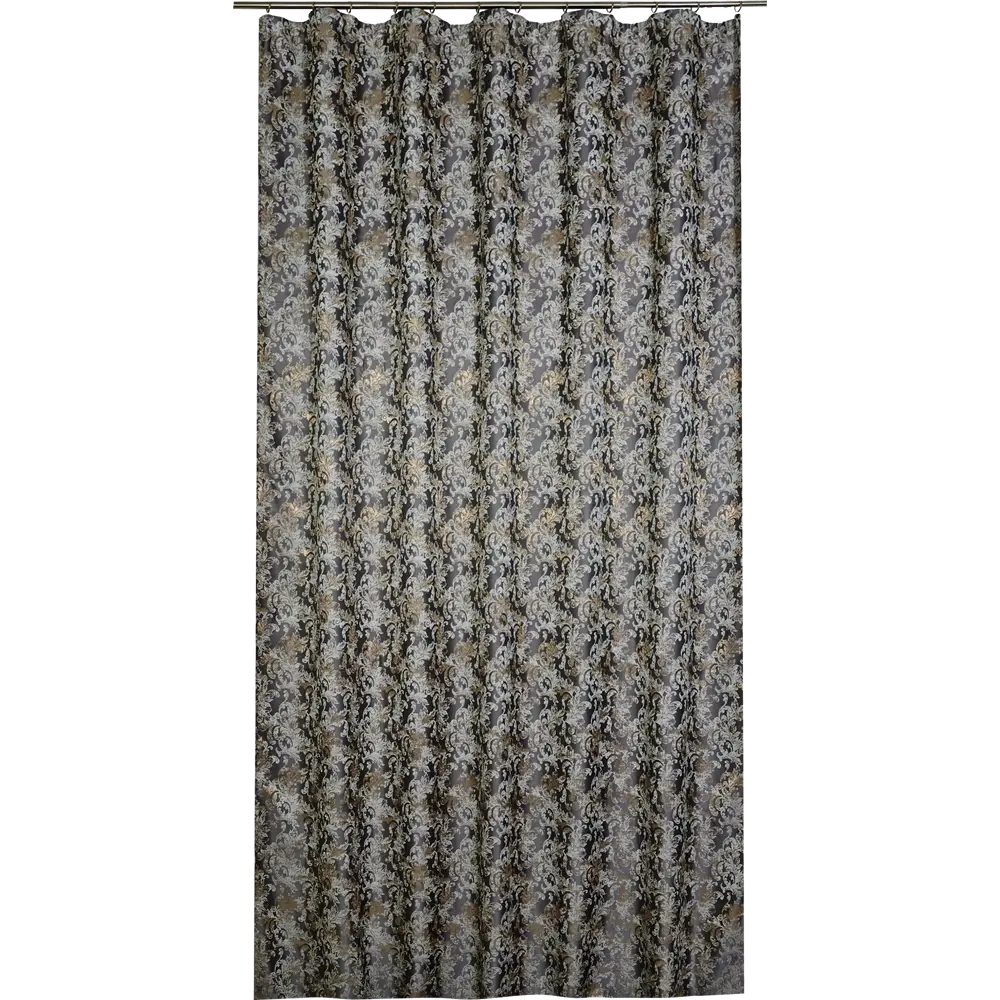 Штора на ленте «Эльза» 200x310 см цвет серый MIAMOZA STLM-2066657