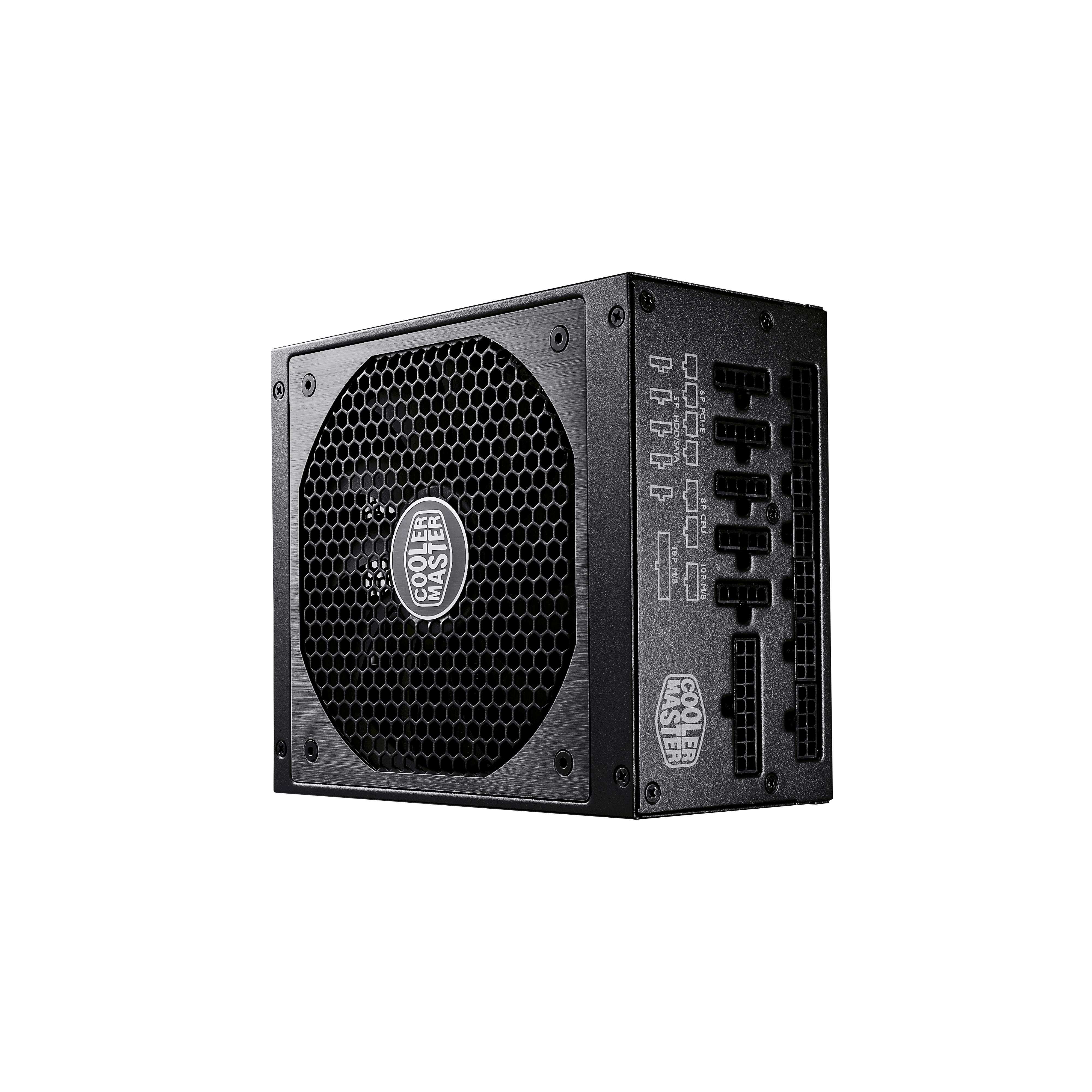 RSA00-AFBAG1-EU Power supply v1000, 1000w, atx, 135mm, 9xsata, 8xpci-e(6+2), apfc, 80+ gold Cooler Master Santreyd  - Вид №3