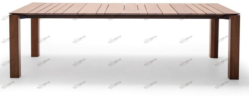 Andreu World Прямоугольный деревянный стол Wind Me 5835