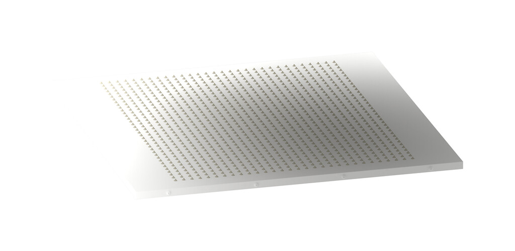 Полувстроенный душ под дождем WE ARE IB av620bo Matt White Aqua