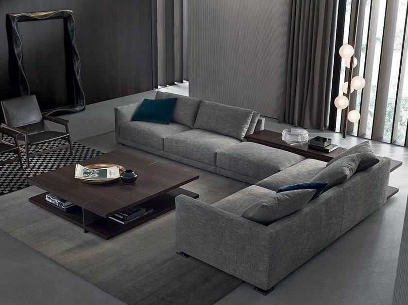 Poliform Модульный угловой диван из ткани Bristol sun-id-1376240 - Вид №7