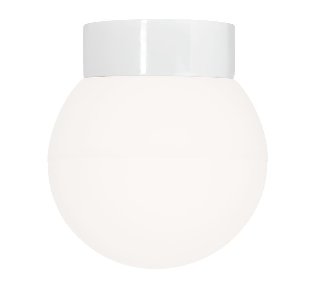 Настенный светильник / потолочный светильник из матового стекла и фарфора Ifö Electric Classic Globe ARCH-00148936 - Вид №18