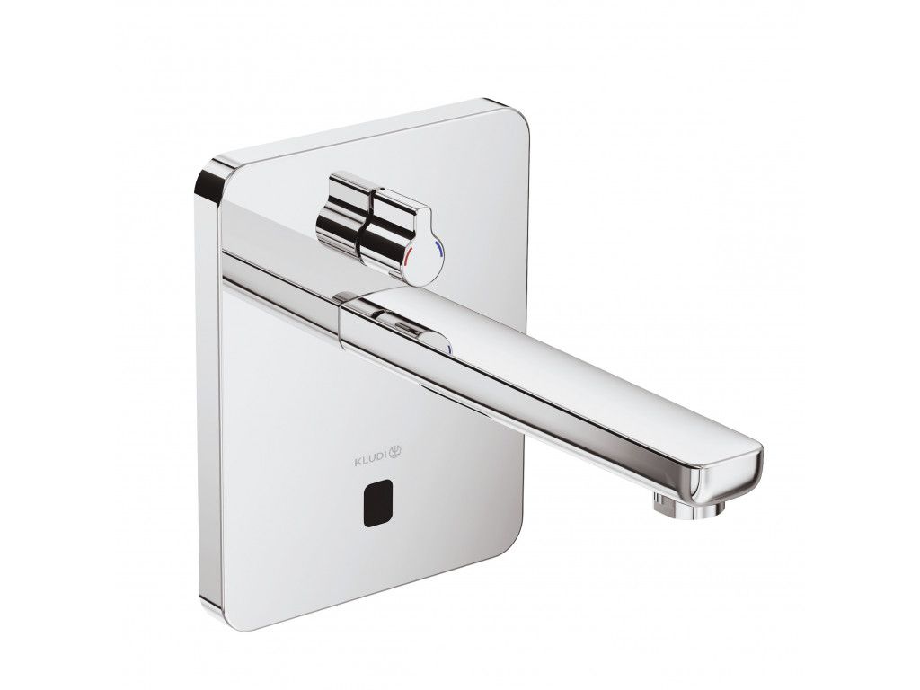 3850005 электронный смеситель на умывальник KLUDI ZENTA хром 