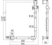 Emco Bad Металлический скользящий стержень System2 sun-id-1405483 - Вид №4