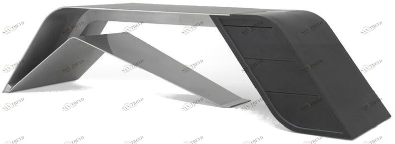 Aston Martin Рабочий стол из алюминия с ящиками sun-id-1472332