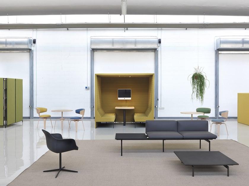 Marelli 3-х местный модульный мягкий диван из ткани в современном стиле sun-id-1425138 - Вид №6