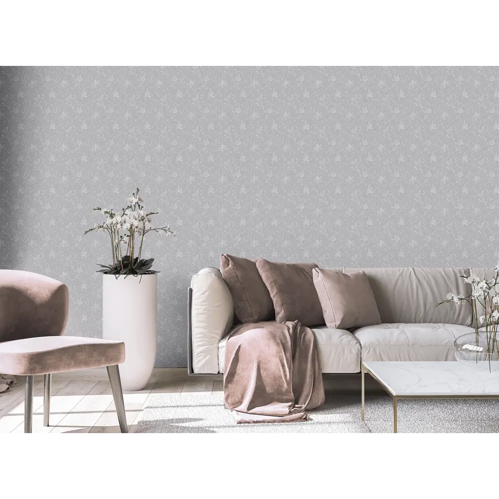 Обои флизелиновые Ateliero Sharon темно-серые 1.06 м At585779 STLM-2066691 - Вид №3
