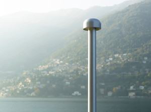 Алюминиевый светодиодный уличный фонарь с основанием