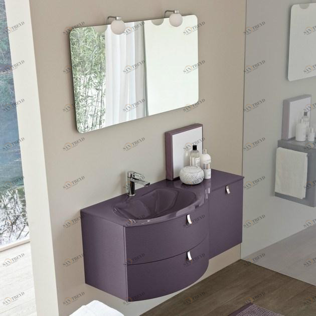 Ideagroup Тумба под умывальник с ящиками My fly evo sun-id-1426931