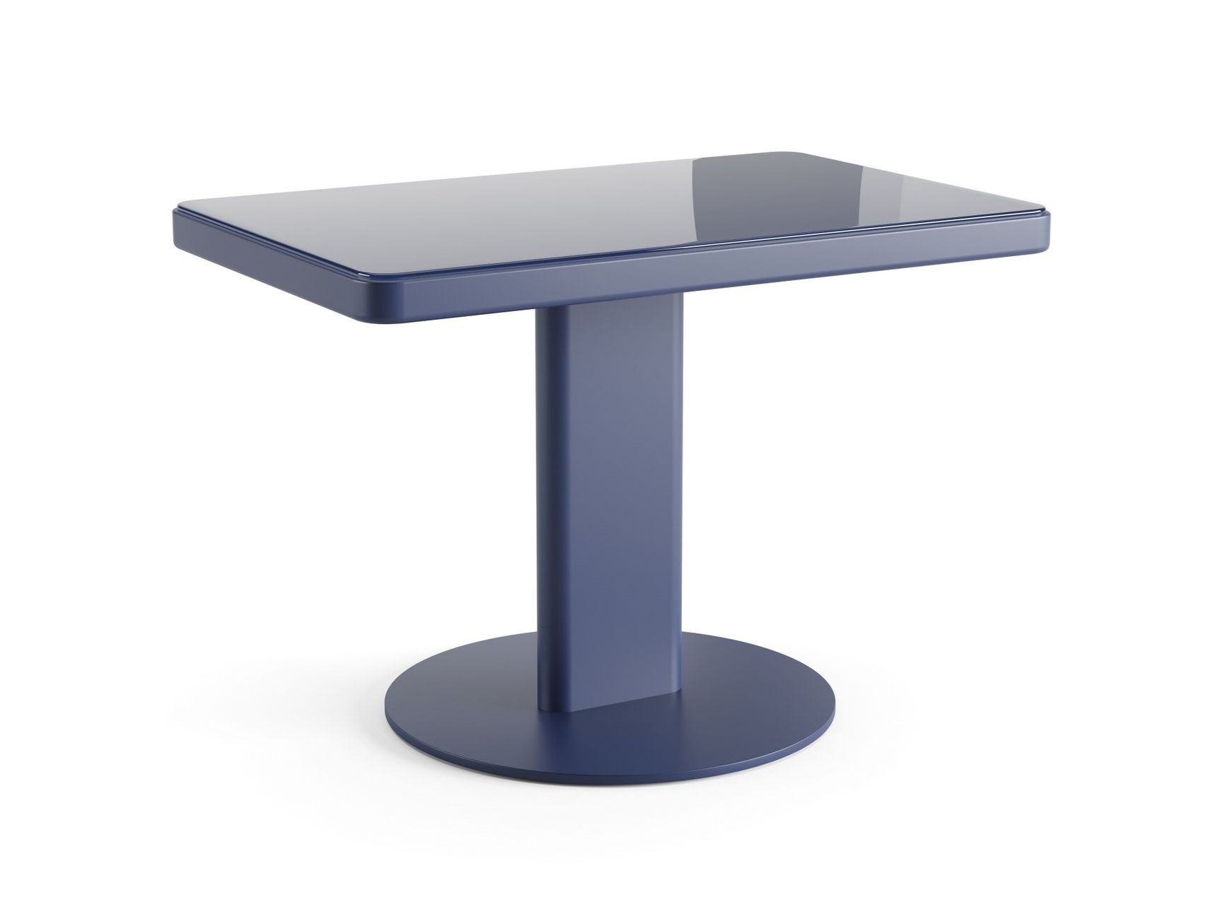 Прямоугольный журнальный столик из МДФ со стеклянной столешницей Arper Roopa ARCH-00075406