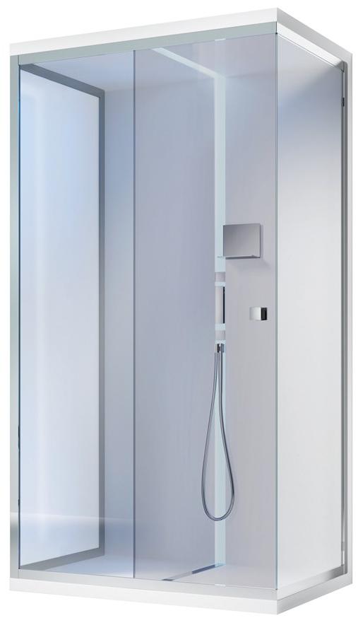 Gruppo Treesse Душевая кабина угловая стеклянная с поддоном Sistema doccia sun-id-1401865 - Вид №1