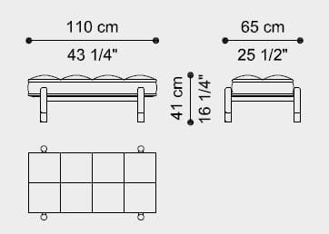 Ткань съемный сад пуфик ETRO Home Interiors Woodstock ARCH-00092193 - Вид №3