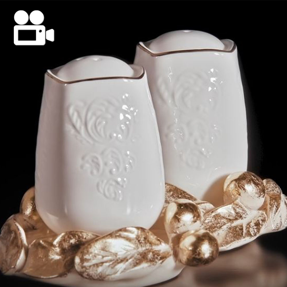 72036 Подставка под специи Oliva Branch Айвори BOGACHO 4627196596580