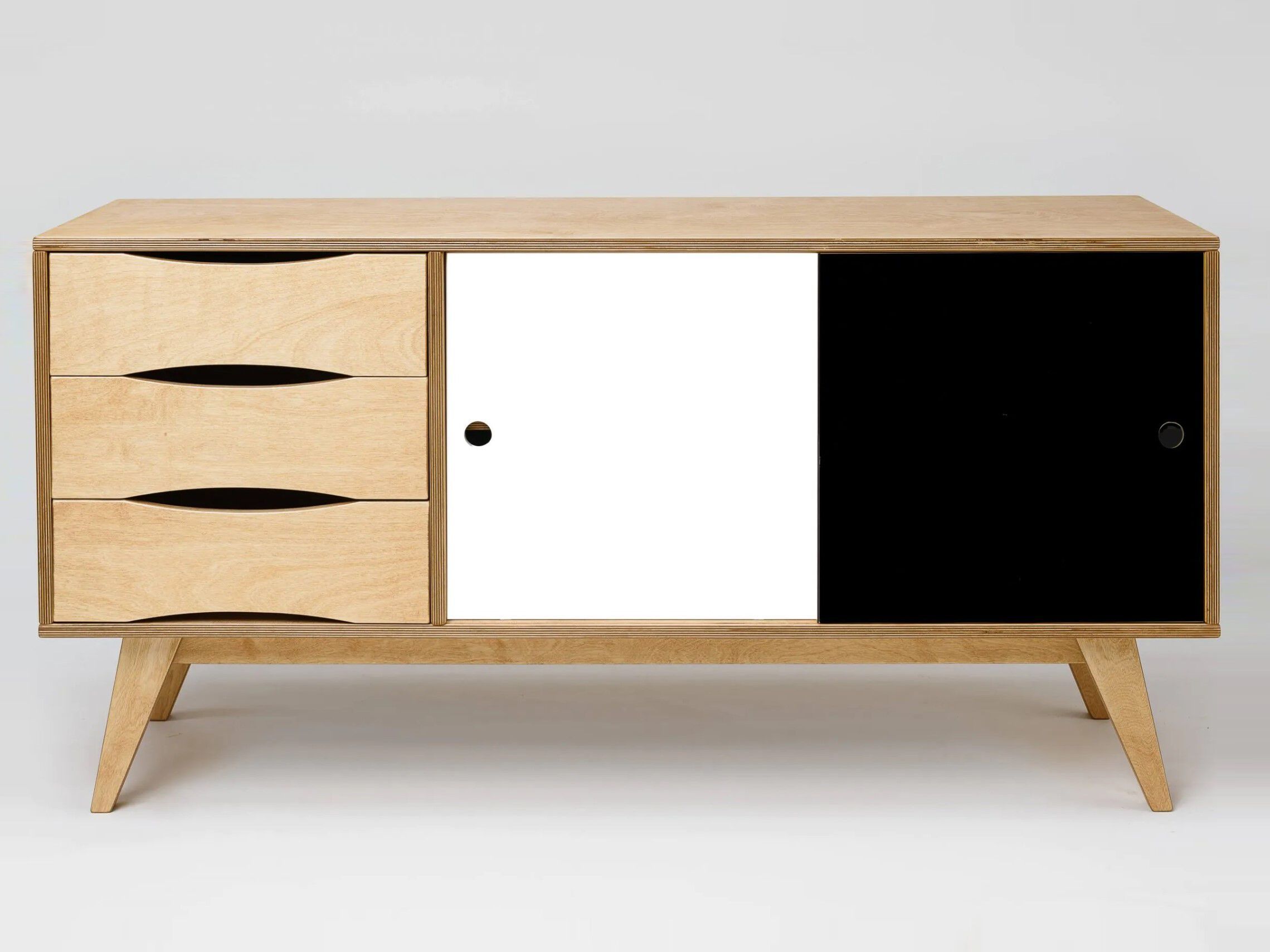 Деревянный шкаф с ящиками с раздвижными дверями Radis Special treasures ARCH-00093521 - Вид №11