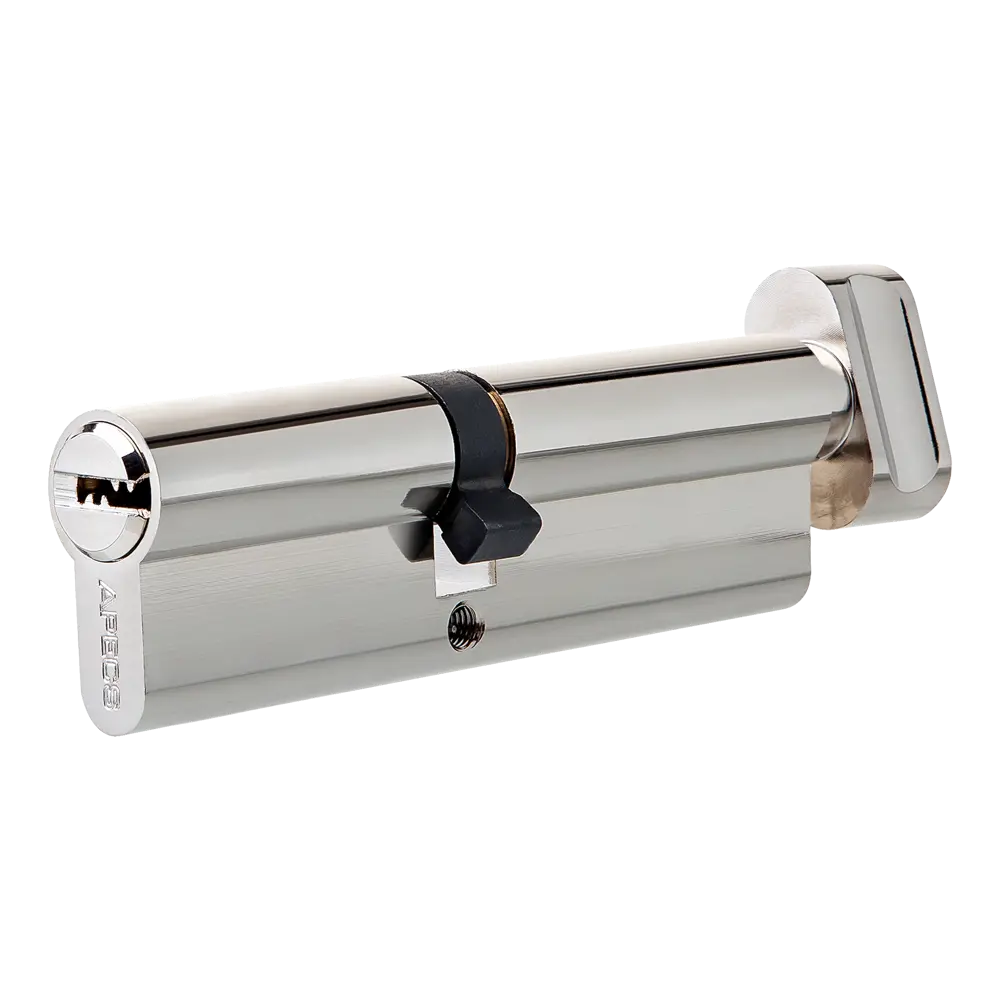 Цилиндр Apecs SM-100(45/55C)-C-NI, 45x55 мм, ключ/вертушка, цвет никель ЦИЛИНДР APECSSM-100(45/55C)-C-NI КЛ-ВЕРТ STLM-2002288