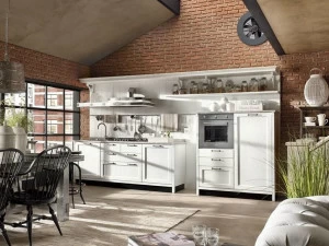 Marchi Cucine Лаковая встроенная кухня Kreola