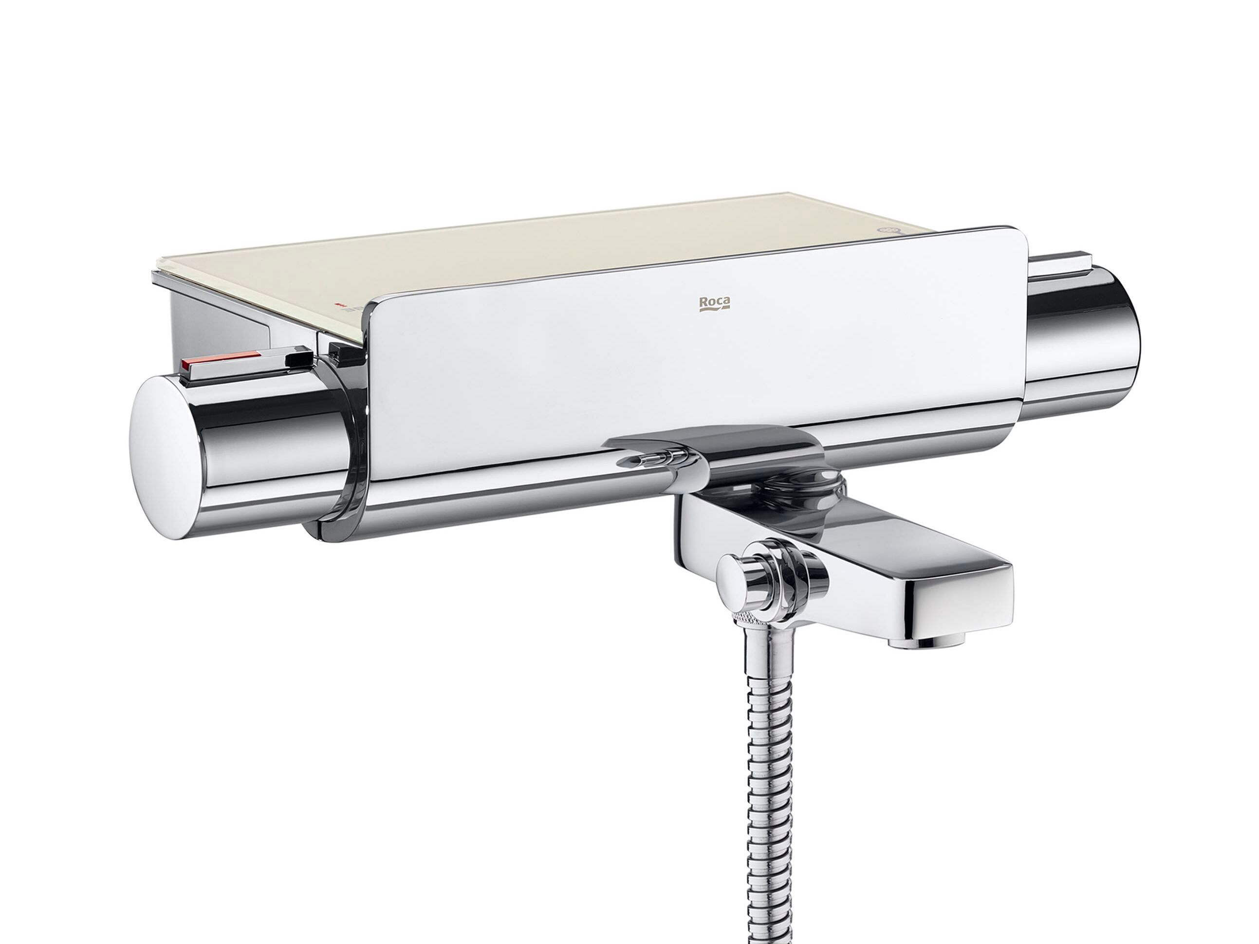 Внешний термостатический смеситель для ванны с полкой Roca T-2000 ARCH-00116619 - Вид №1