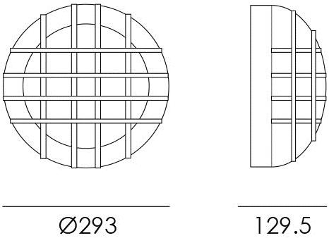 NEXO LUCE Бра тартаруга Inlux surface 5318 - Вид №1